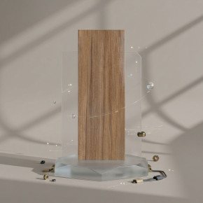 Кавказ коричневый КГ 01 20х60 см керамогранит Классический орех Gracia ceramica Kavkaz brown PG 01 - 10шт 1.2м2